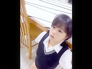 白丝萝莉美眉 身材娇小白虎鲍鱼粉嫩 在家学习被大鸡吧坏叔叔强行无套输出爆小菊花 射了满满一脸精液